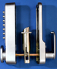 keyless mechanical combination password door digital lock with knob handle