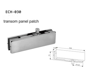 Satin 201 Stainless Steel Glass Door Patch Fitting